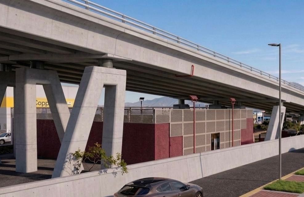 Conoce el innovador bajopuente del Paso Independencia, contará con cancha de pádel
