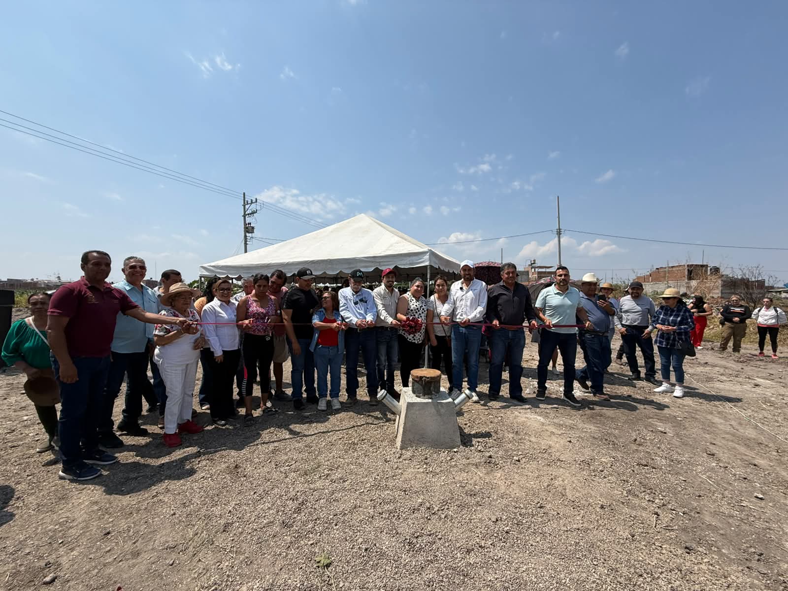 Lleva CEAC agua potable a Yurécuaro, con nuevo pozo de 300 metros de profundidad