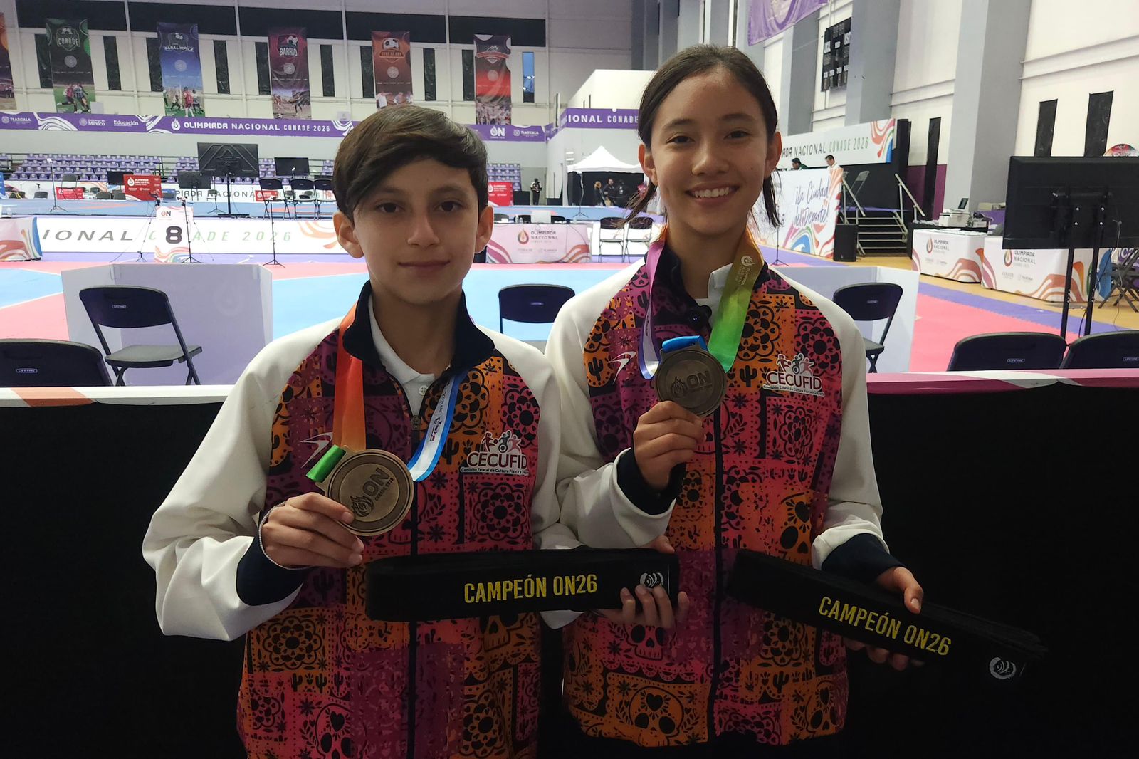 ¡Michoacán imparable en la Olimpiada Nacional! 14 medallas en un día, incluidas 4 de oro
