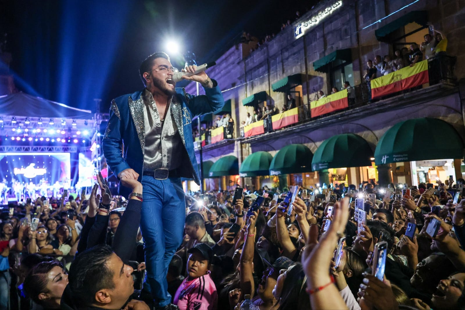 Morelia vive concierto histórico en su 485 Aniversario