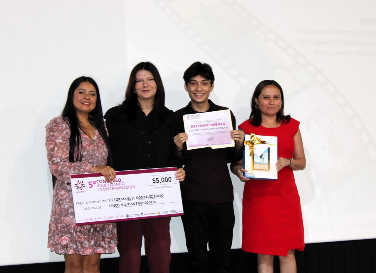 Premian la creatividad contra la exclusión: estos son las y los ganadores del concurso “Visibilizando la Discriminación”