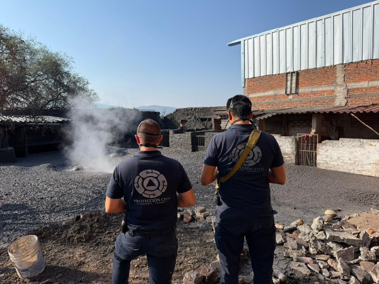 PC estatal atiende actividad hidrotermal registrada en Ixtlán