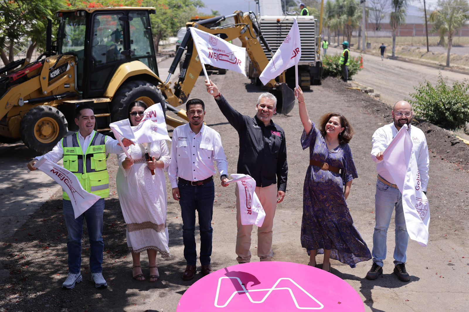Arranca ARB rehabilitación del boulevard Lázaro Cárdenas de Yurécuaro