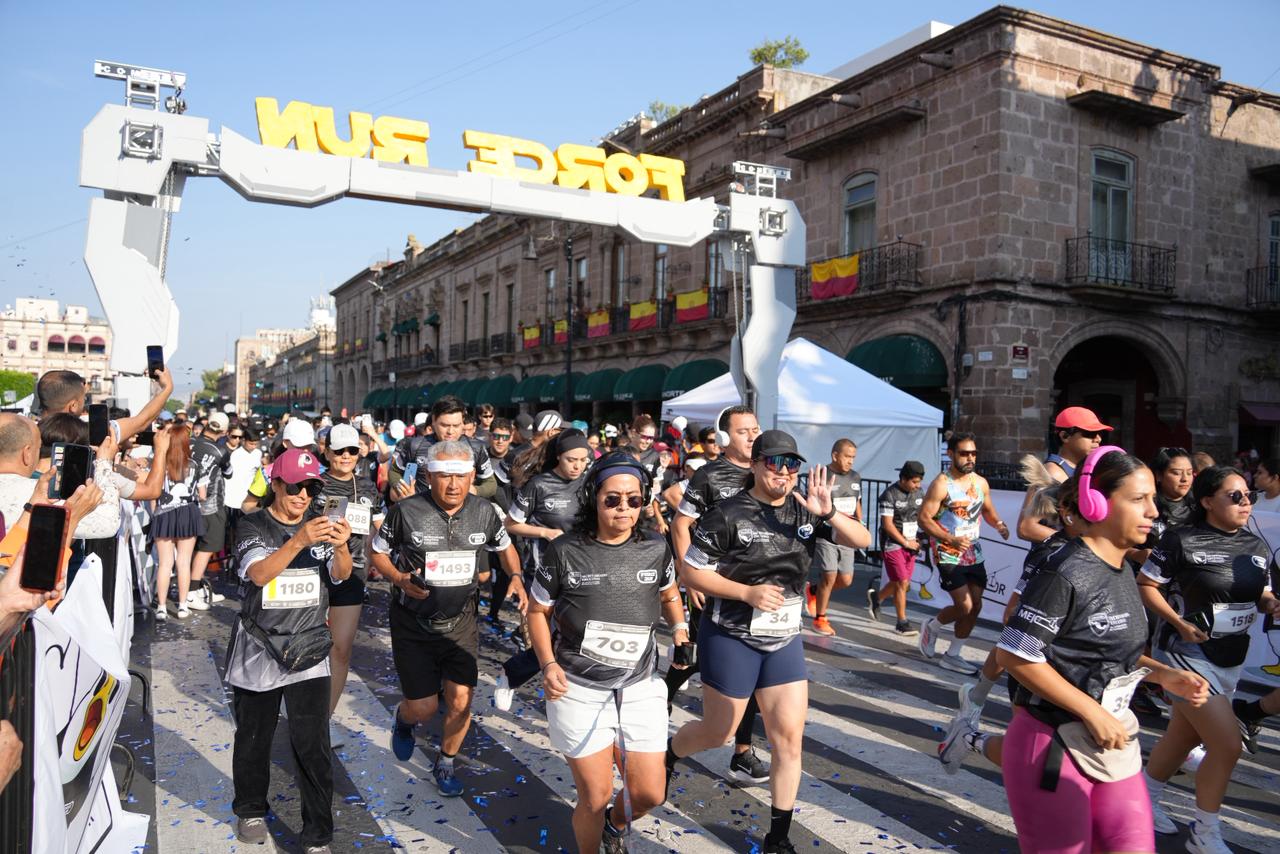 Más de 2 mil participantes se suman a la Force Run 2026 contra las adicciones