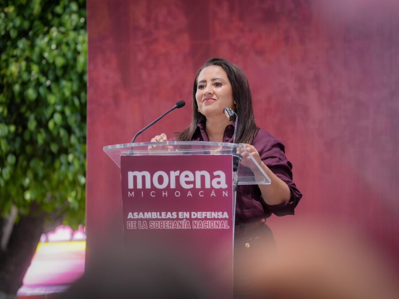 Me pongo a disposición de comisiones de integridad para verificación de candidaturas: Gladyz Butanda Me pongo a disposición de comisiones de integridad para verificación de candidaturas: Gladyz Butanda