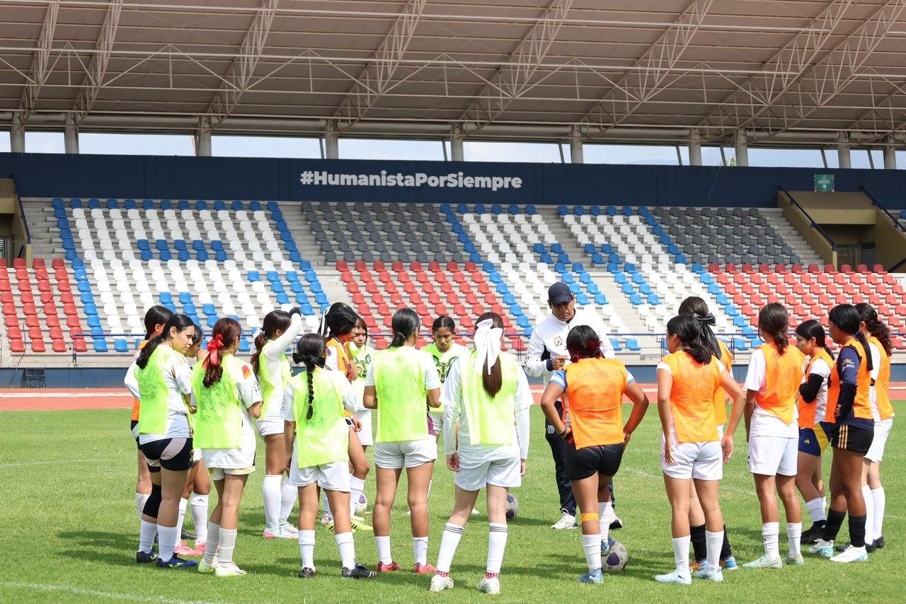 Concluye la primera etapa de visorías del  Atlético Morelia – UMSNH femenil; participan aspirantes de distintos puntos del país