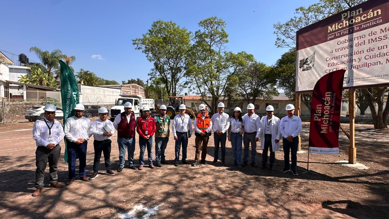 Arranca IMSS construcción de CECI en Michoacán Arranca IMSS construcción de CECI en Michoacán