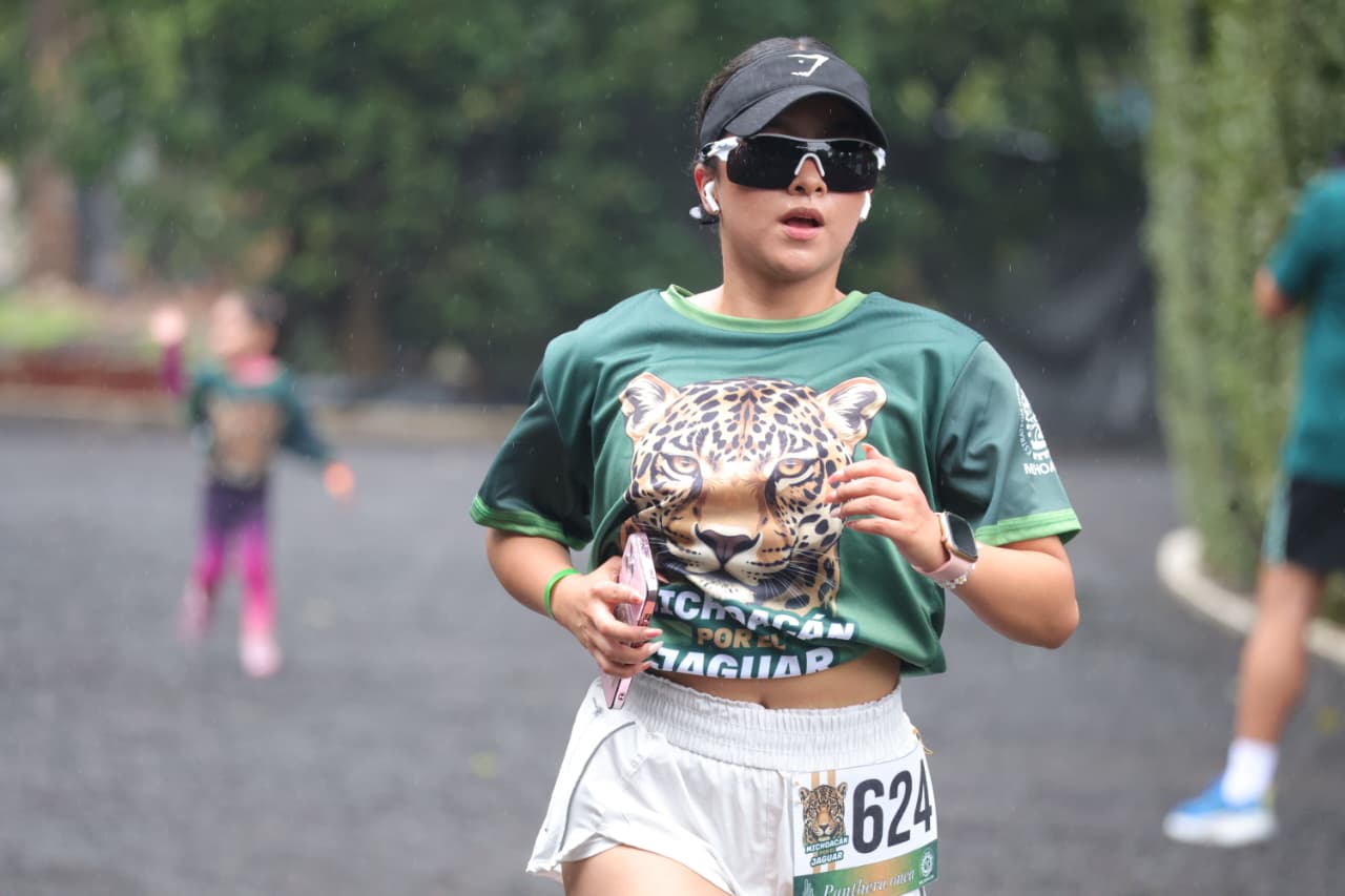 Carrera Michoacán por el Jaguar reúne a cerca de 650 participantes