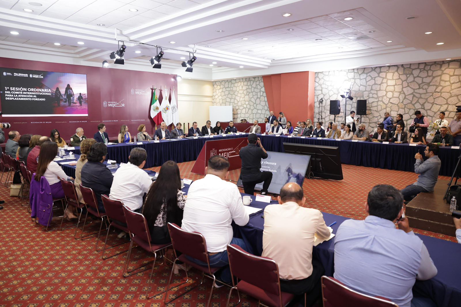 Con respaldo de ACNUR-ONU, Michoacán avanza en estrategia contra el desplazamiento forzado: ARB