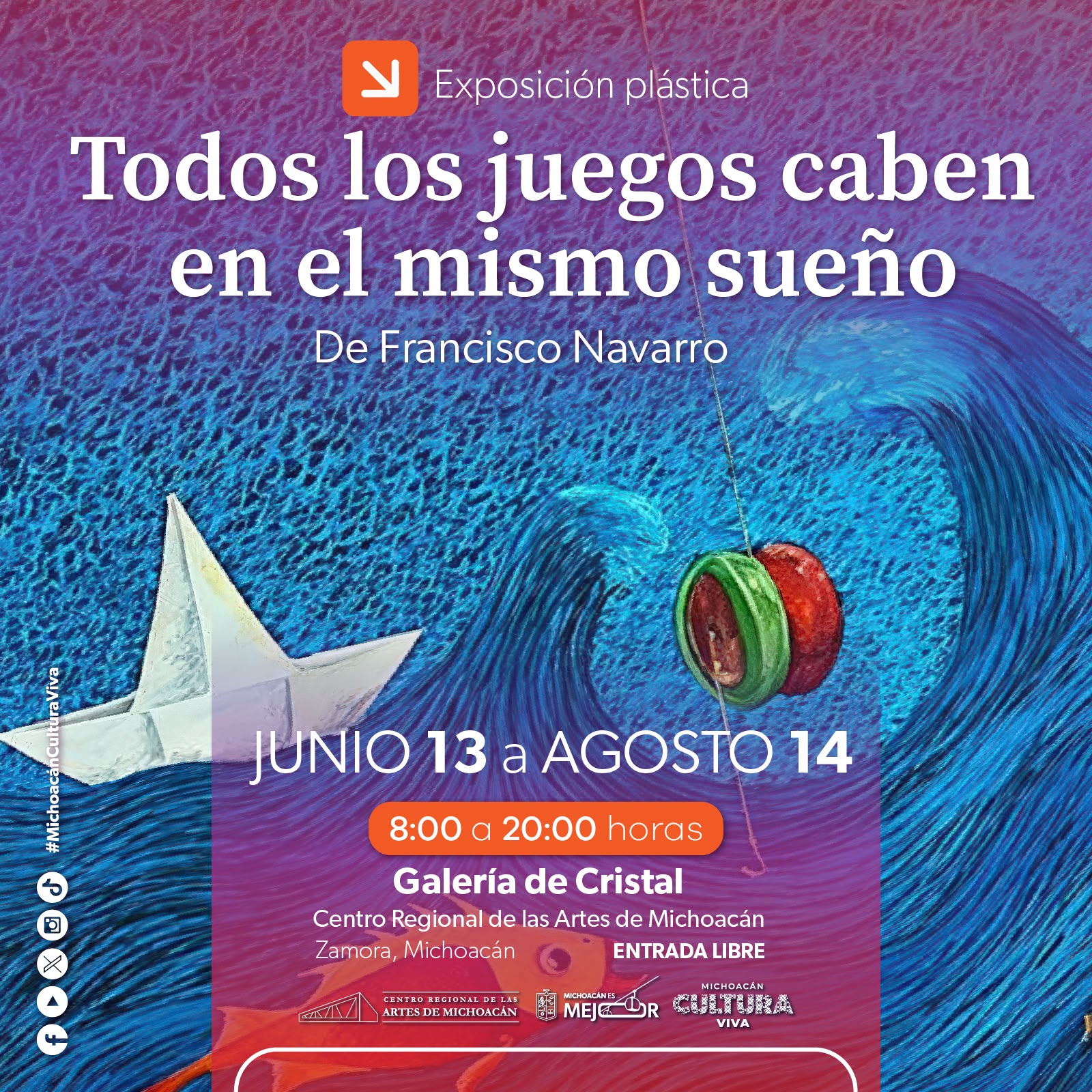 Juegos, sueños y memoria llegan al CRAM con la obra de Francisco Navarro