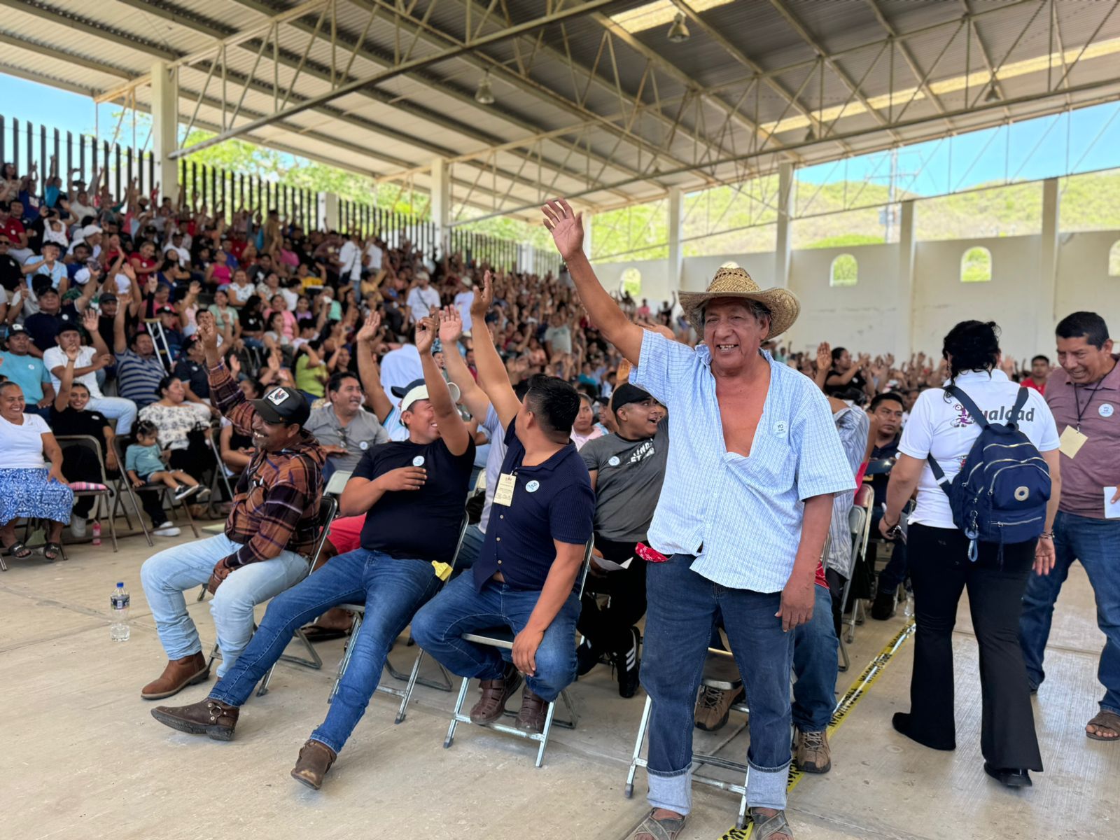 Acompaña el IEM consulta a la comunidad indígena de Pómaro Acompaña el IEM consulta a la comunidad indígena de Pómaro