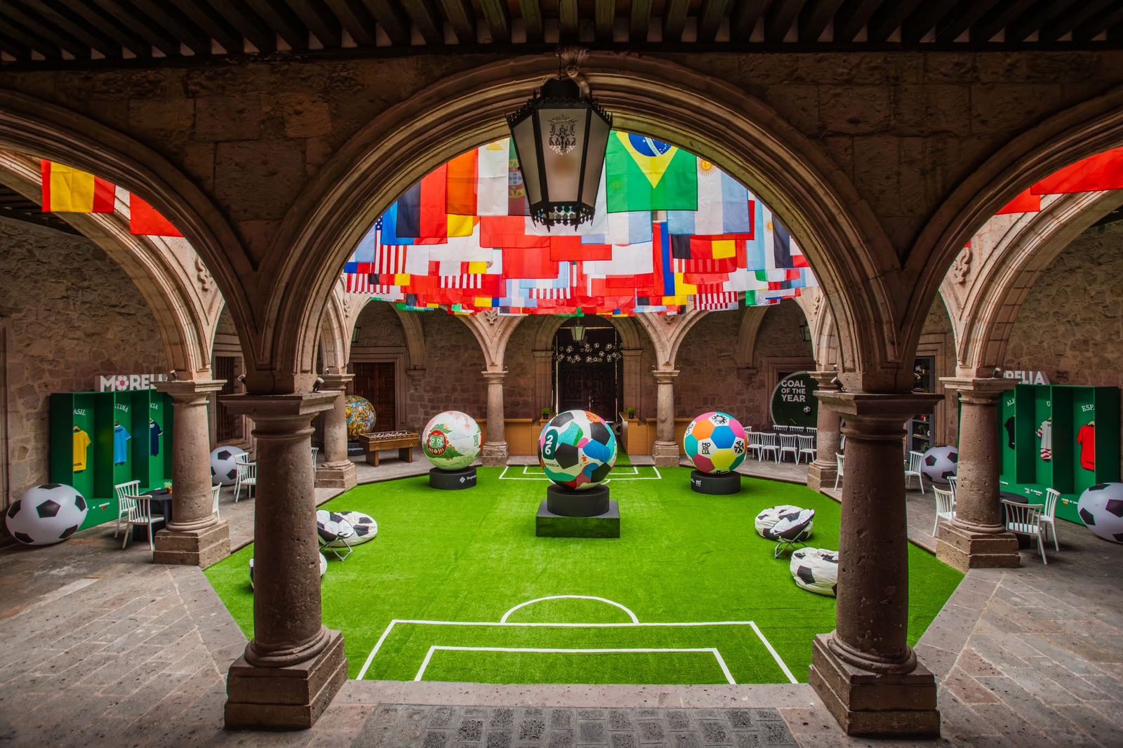 Abre Gobierno de Morelia exposición futbolística