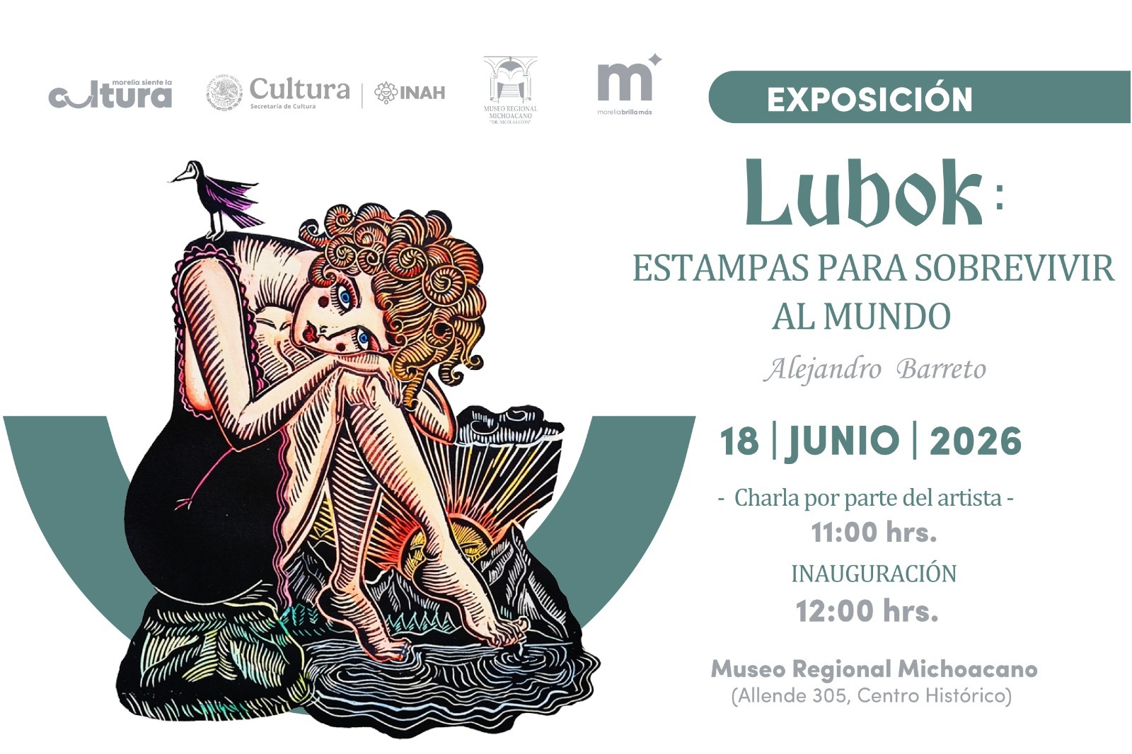 Invita SeCultura Morelia a exposición gráfica ‘Lubok: Estampas para sobrevivir al mundo’ Invita SeCultura Morelia a exposición gráfica ‘Lubok: Estampas para sobrevivir al mundo’
