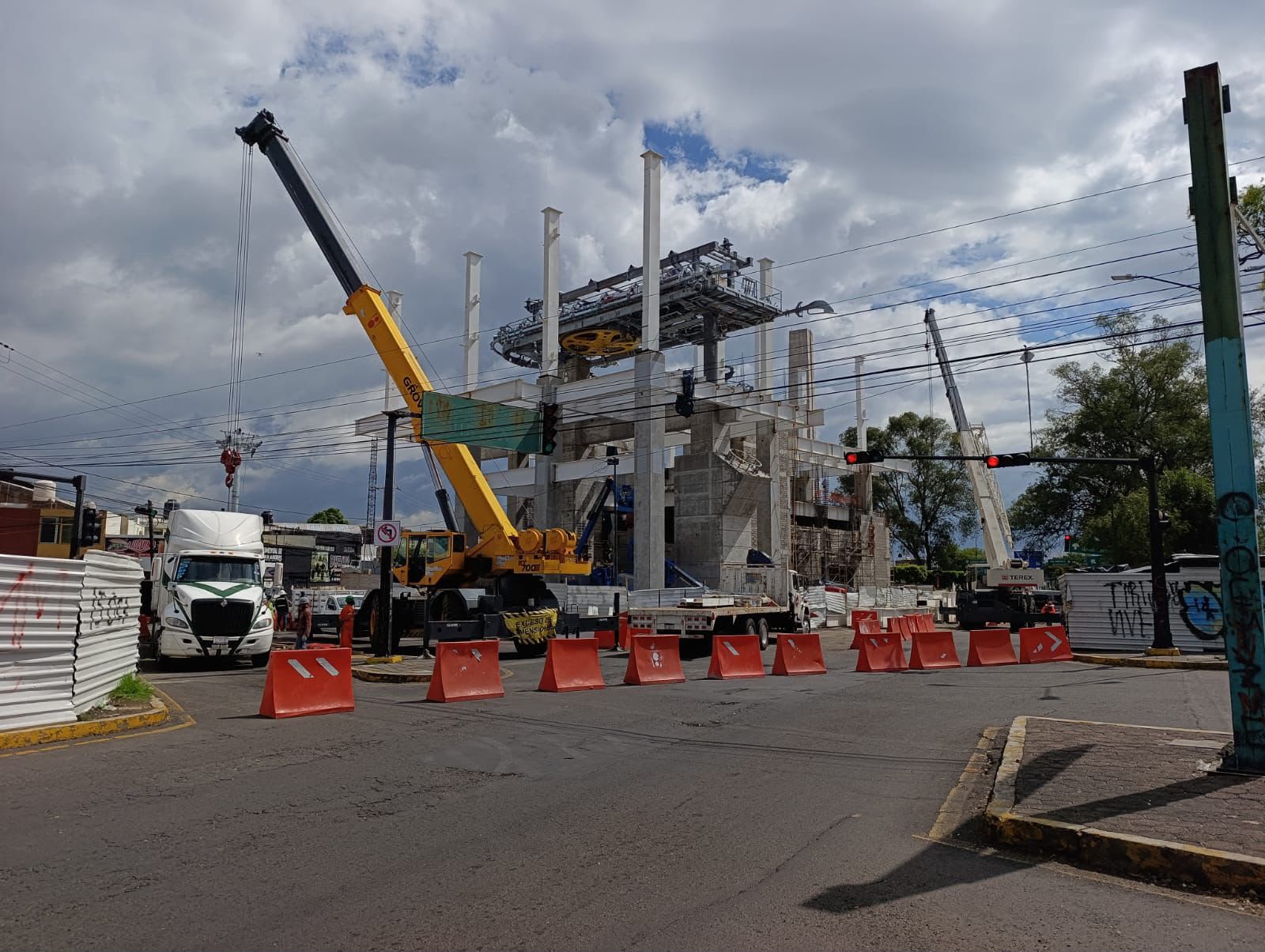 Teleférico de Morelia prevé cierres viales en estación del Monumento Teleférico de Morelia prevé cierres viales en estación del Monumento