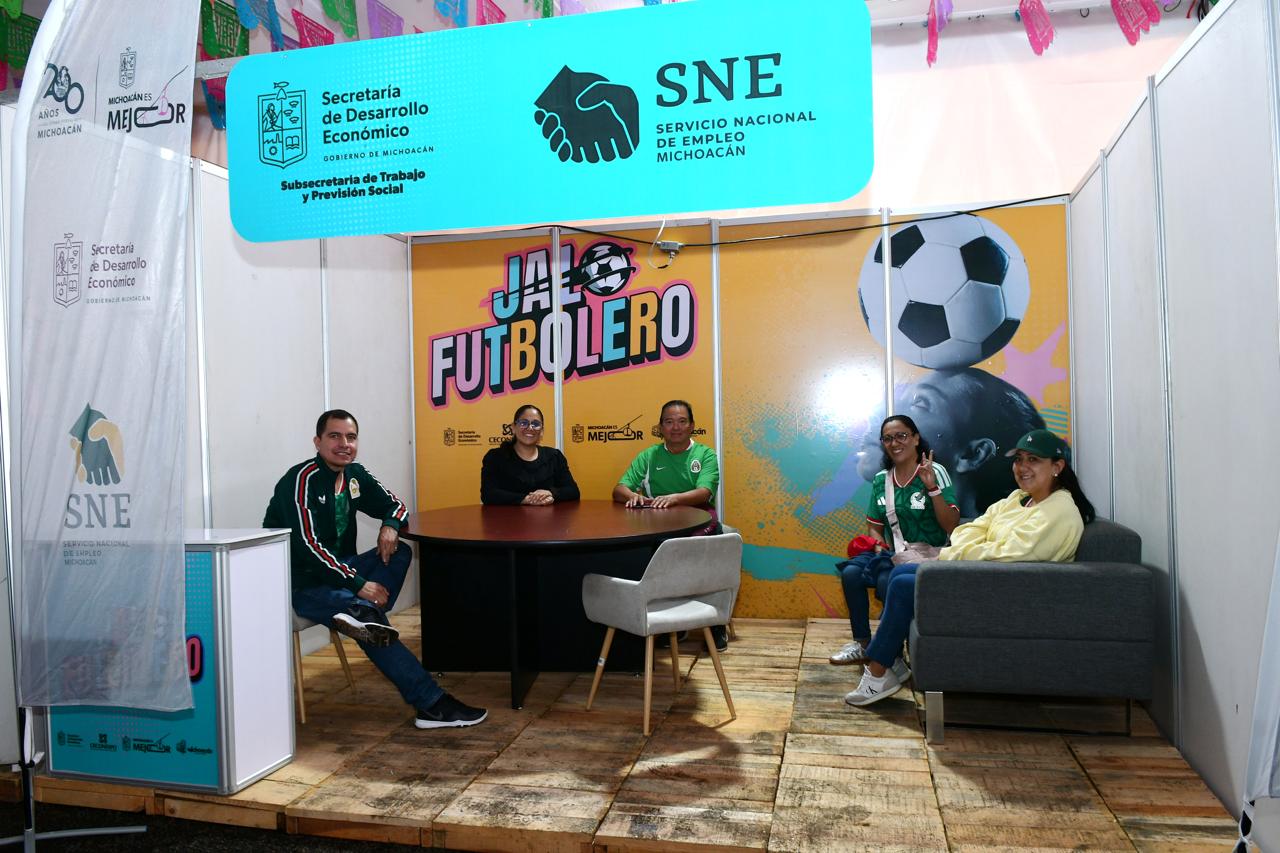 ¿Buscas trabajo? Encuentra orientación laboral en el Pabellón de Productores del Jalo Futbolero