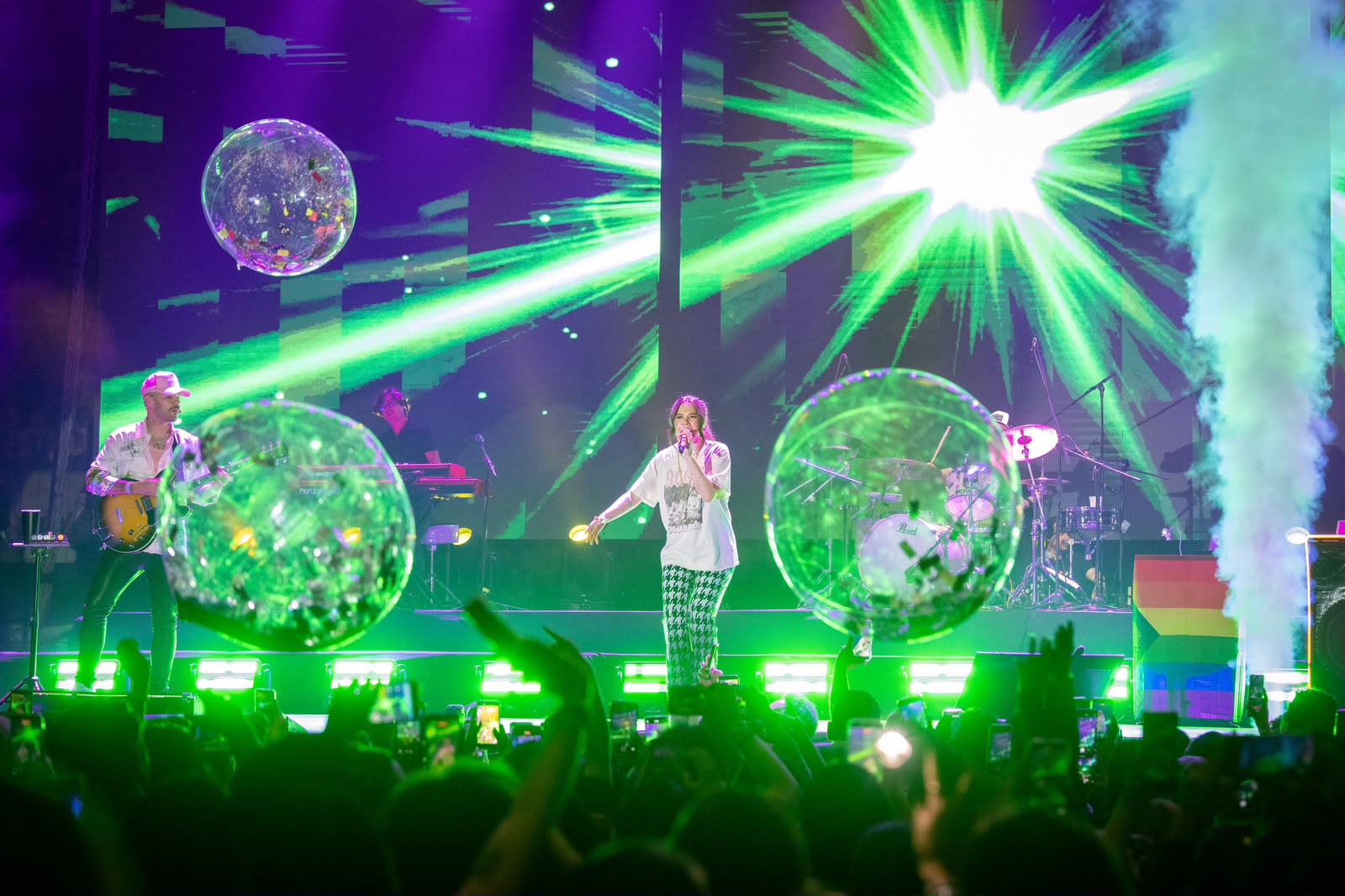 Jesse & Joy conquistaron el corazón de Michoacán en el Jalo Futbolero Jesse & Joy conquistaron el corazón de Michoacán en el Jalo Futbolero