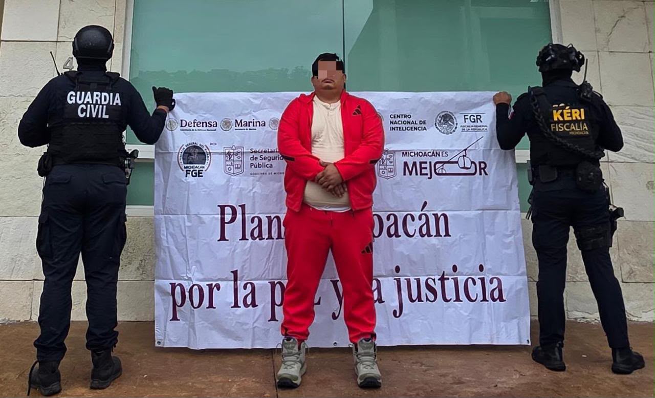 Detienen SSP y FGE en Morelia a Sierra 1, presunto objetivo prioritario