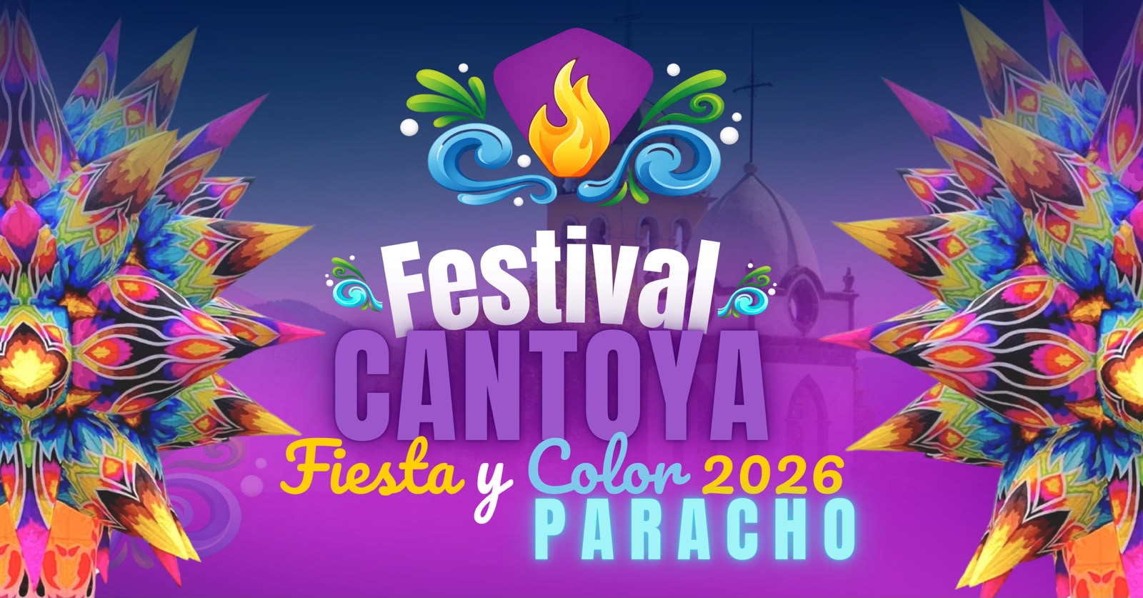 Paracho listo para iluminar su cielo con el Festival Cantoya, Fiesta y Color