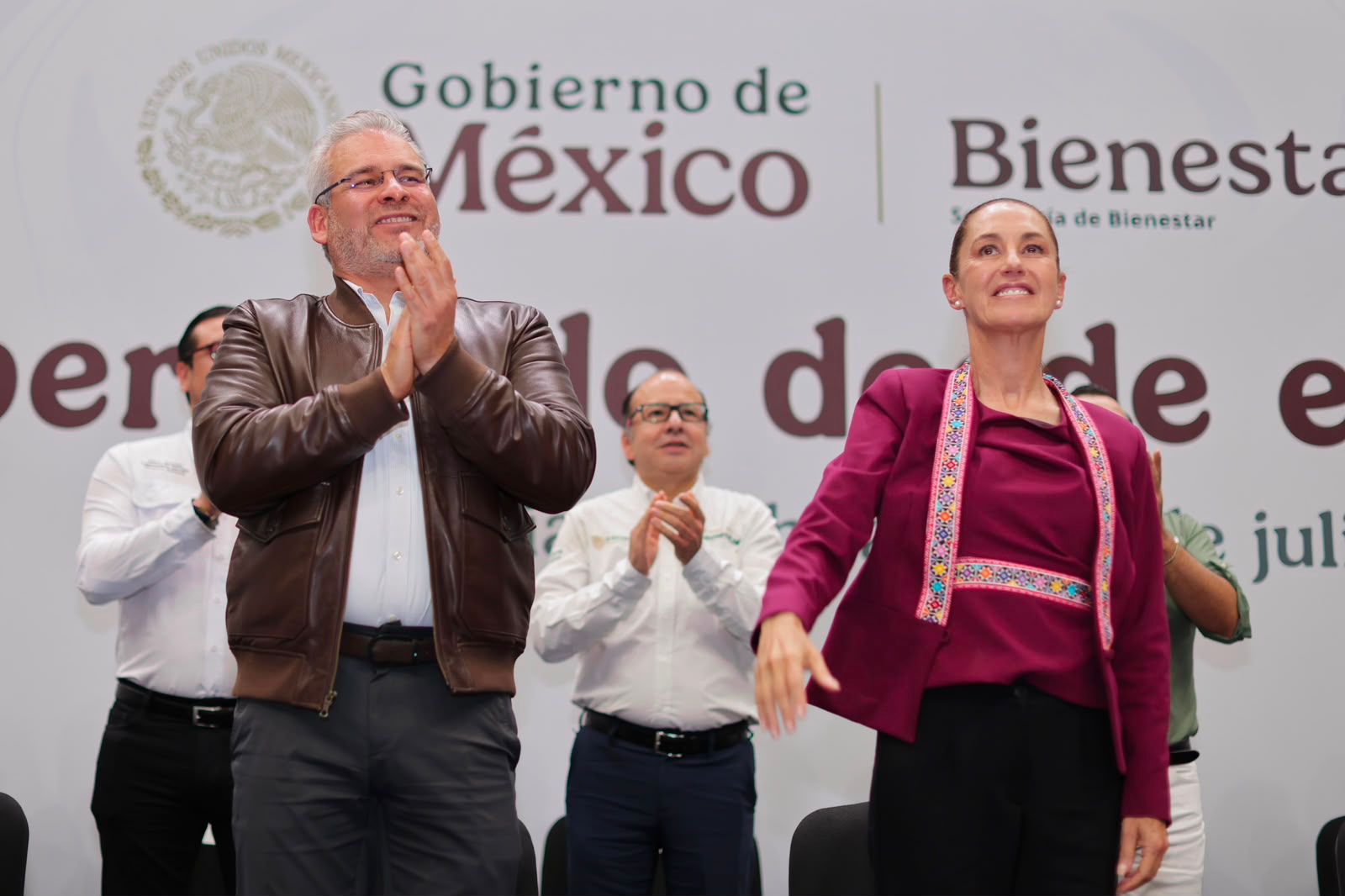ARB y Claudia Sheinbaum destacan labor de Servidores de la Nación en proceso de transformación