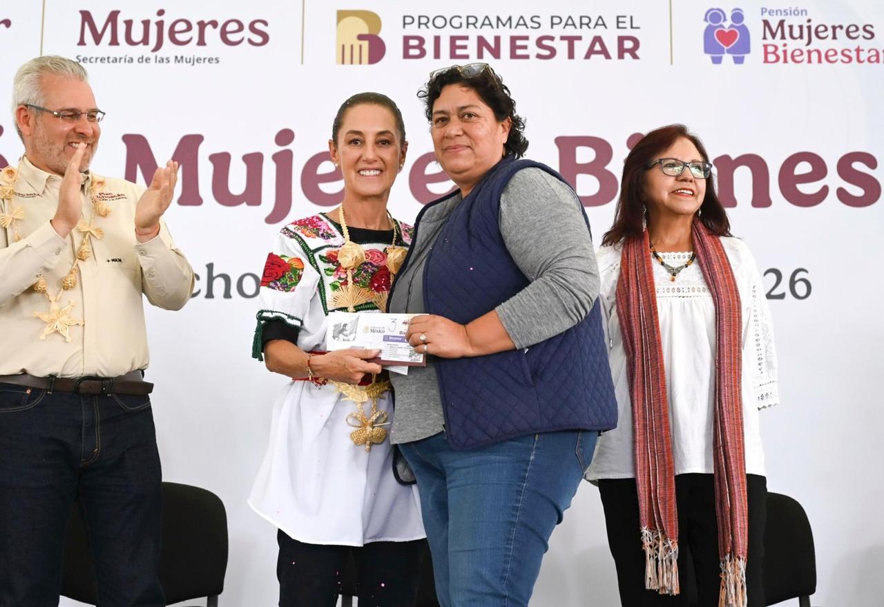 En Michoacán, más de 146 mil mexicanas de 60 a 64 años reciben la Pensión Mujeres Bienestar: Leticia Ramírez Amaya En Michoacán, más de 146 mil mexicanas de 60 a 64 años reciben la Pensión Mujeres Bienestar: Leticia Ramírez Amaya