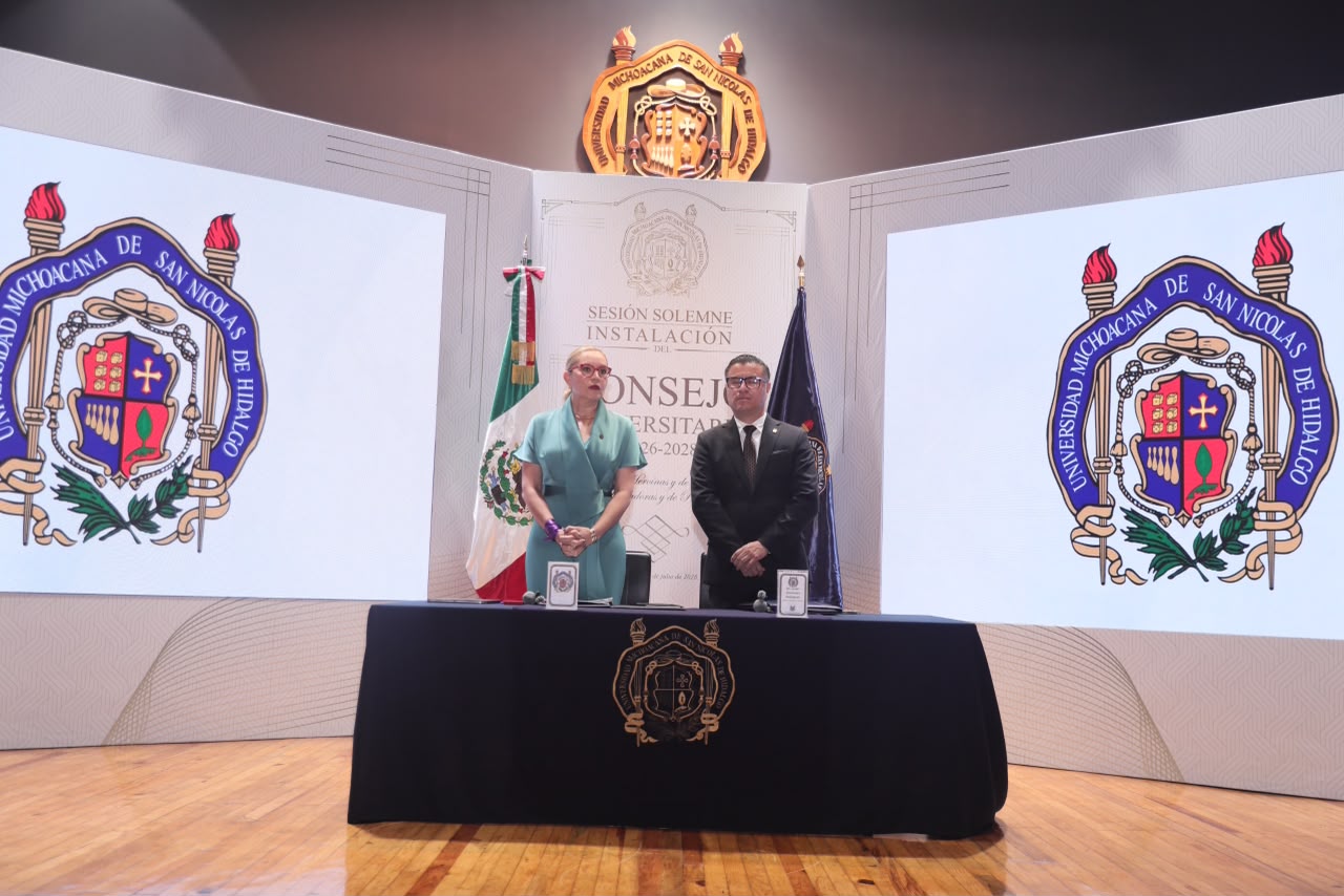 A escribir el presente y el futuro de la UMSNH, convoca Yarabí Ávila al nuevo Consejo Universitario; reconoce al órgano saliente, como promotor de la transformación