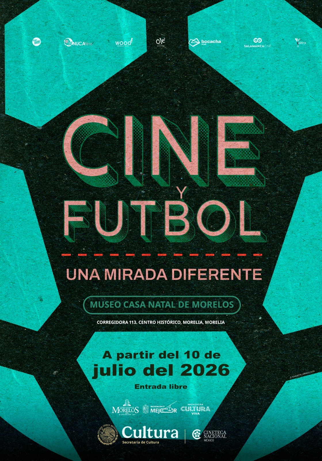 Cine y fútbol llegan al Museo Casa Natal de Morelos con entrada libre Cine y fútbol llegan al Museo Casa Natal de Morelos con entrada libre
