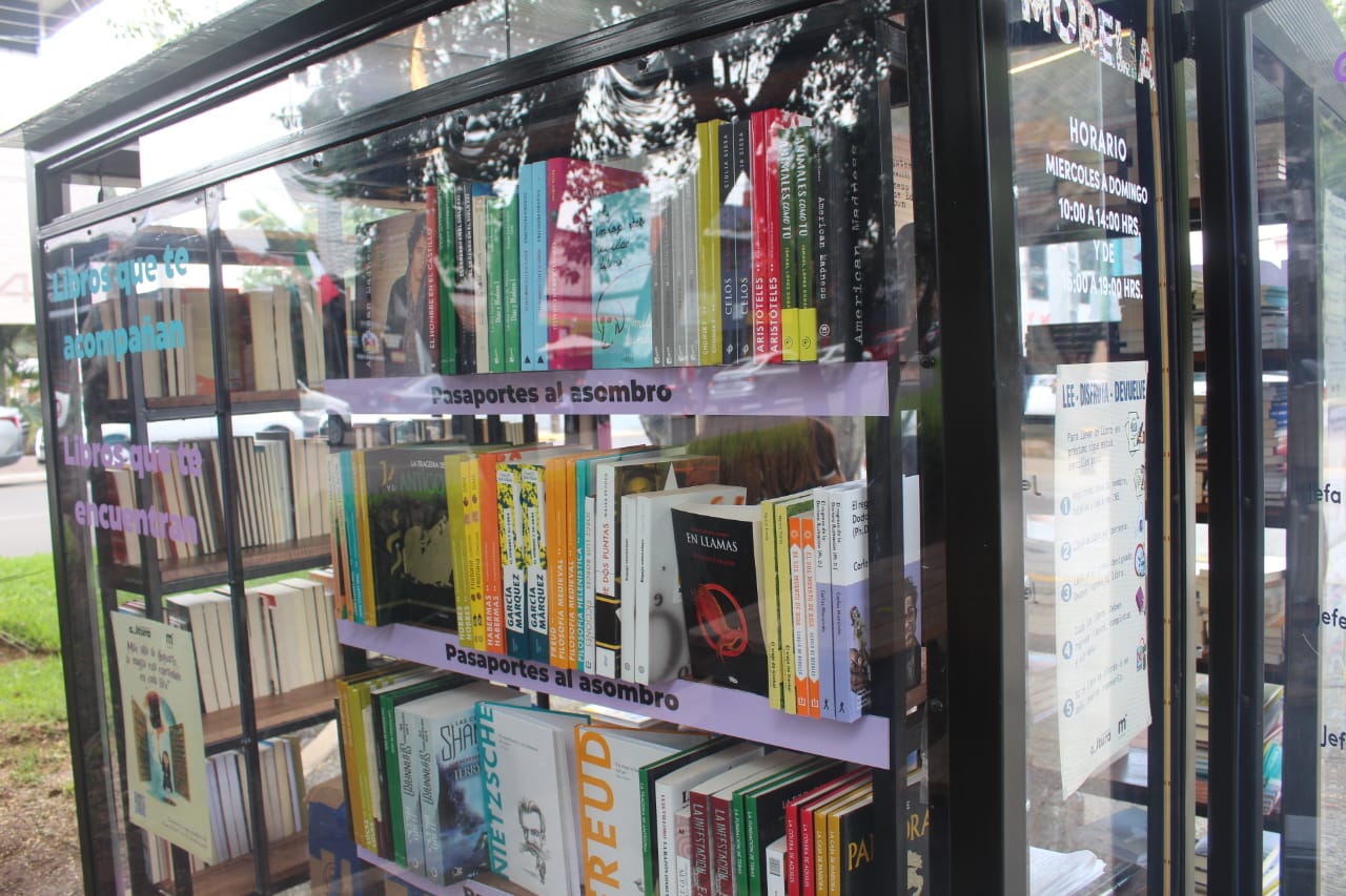Cabinas de Lectura ‘Morelia se Lee’ superan expectativas de préstamo en exitoso arranque Cabinas de Lectura ‘Morelia se Lee’ superan expectativas de préstamo en exitoso arranque