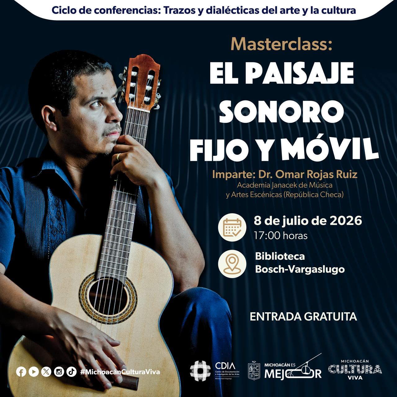 Secum invita a clase magistral gratuita sobre paisajes sonoros
