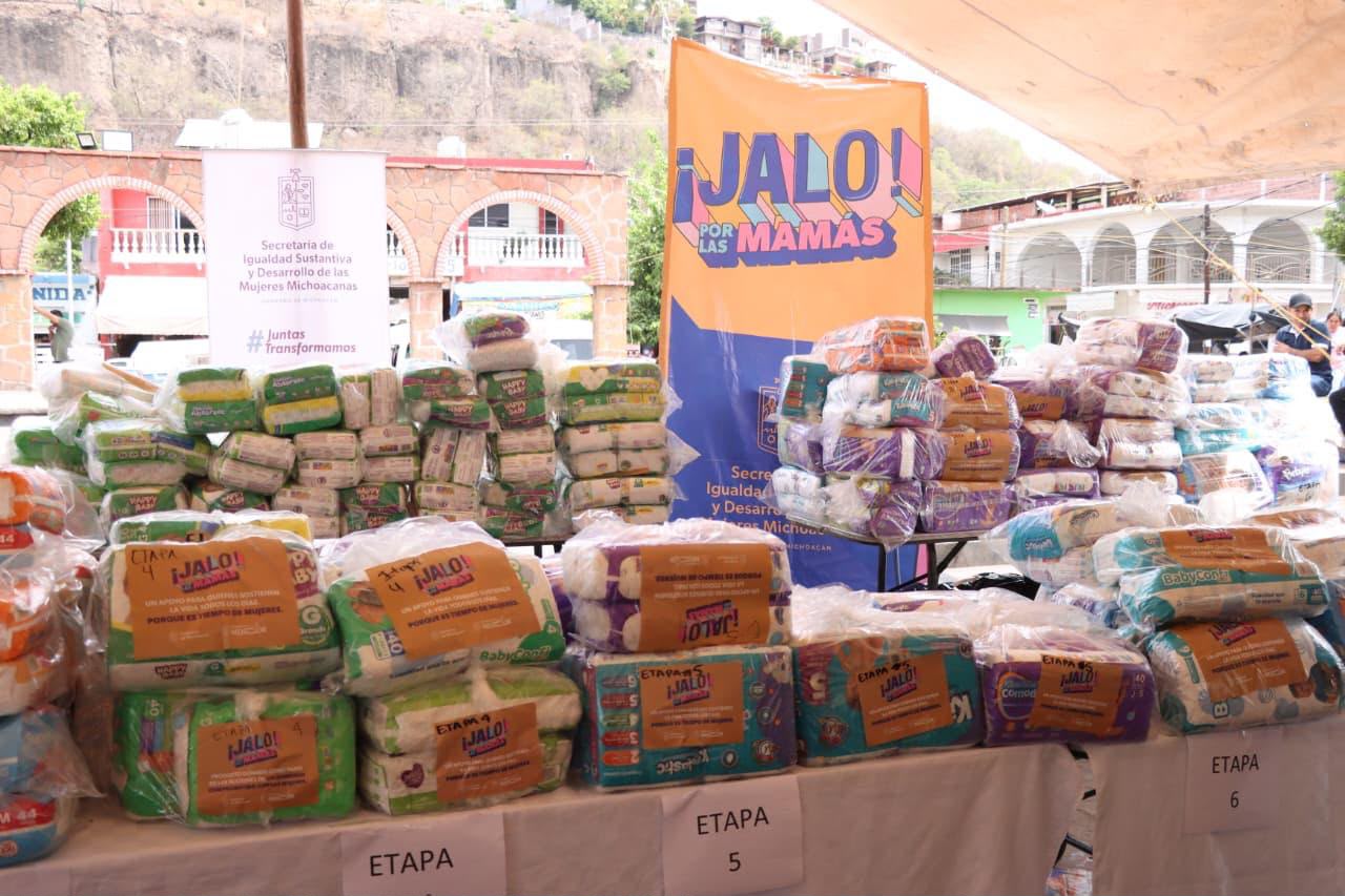 Seimujer anuncia 4 sedes de entrega de pañales en Morelia