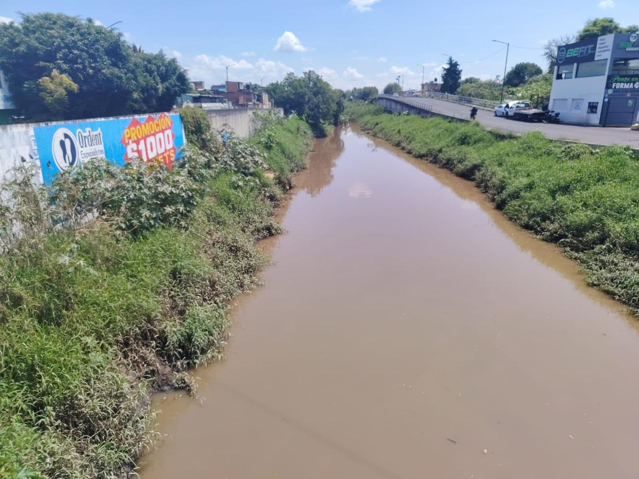 Ante lluvias, vigila Conagua Michoacán crecimiento del Río Grande de Morelia Ante lluvias, vigila Conagua Michoacán crecimiento del Río Grande de Morelia