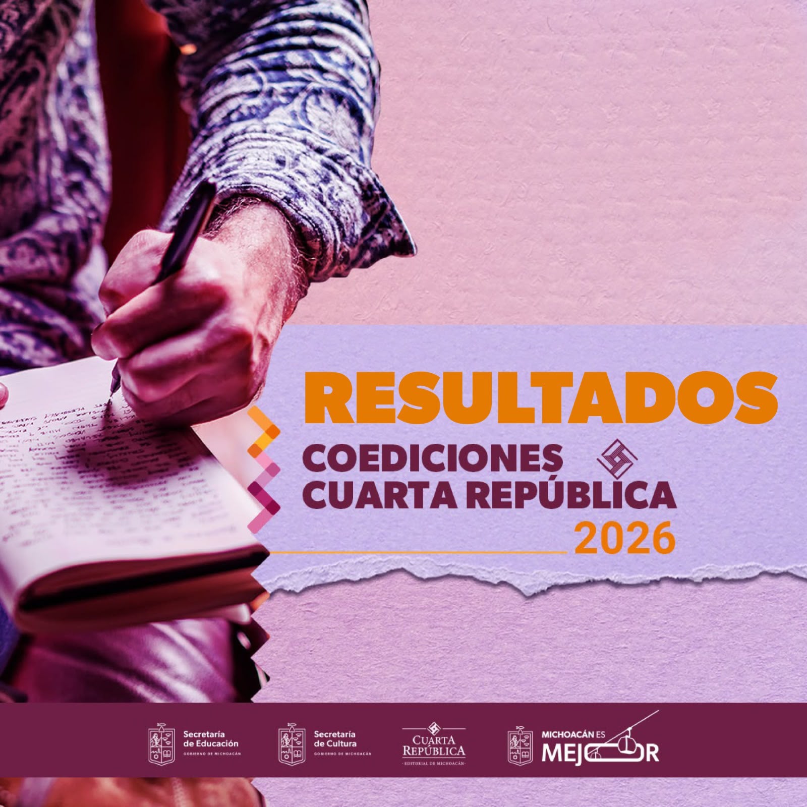 Editorial Cuarta República anuncia ganadores de la convocatoria de coediciones 2026 Editorial Cuarta República anuncia ganadores de la convocatoria de coediciones 2026