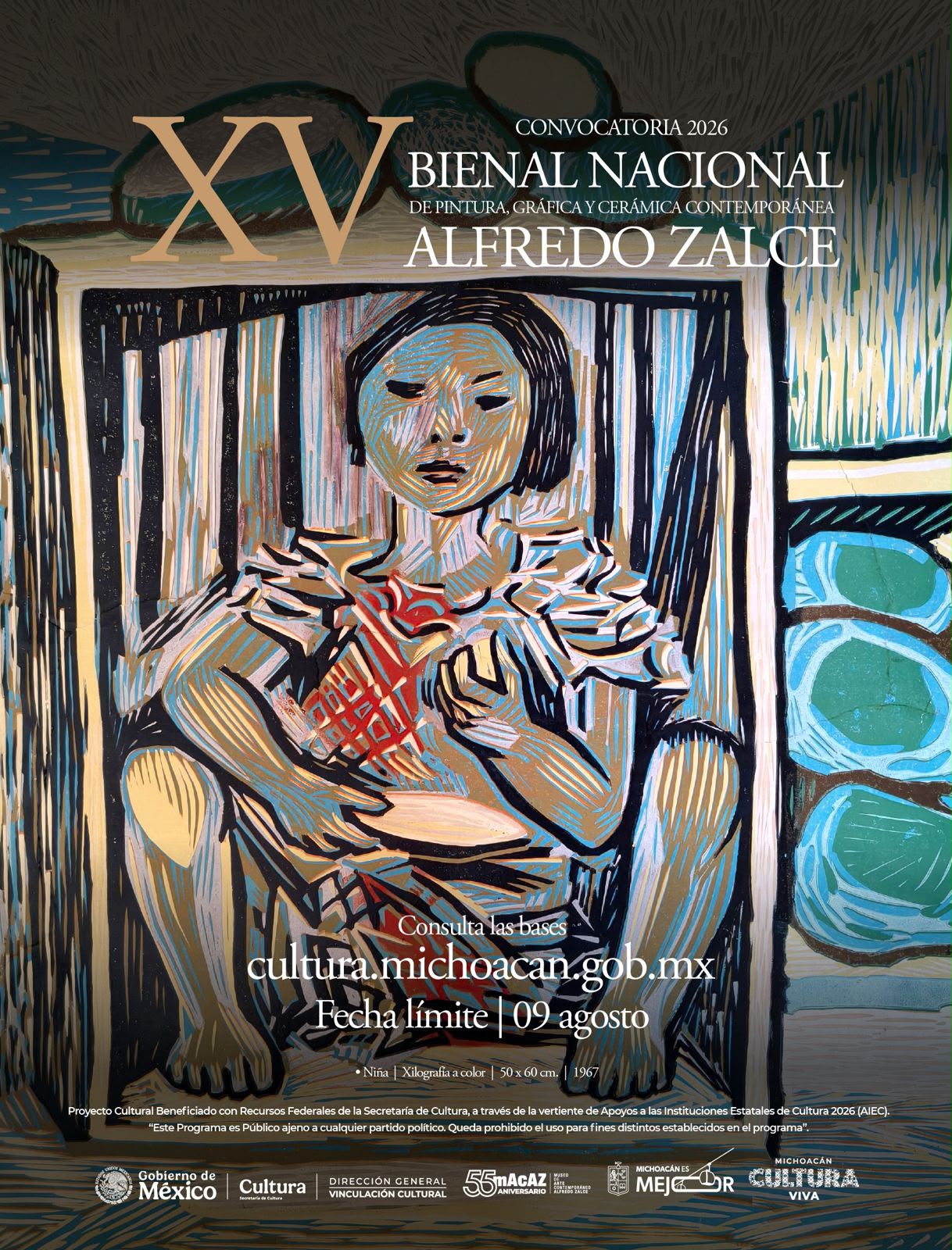 Últimas semanas para participar en la Bienal Alfredo Zalce