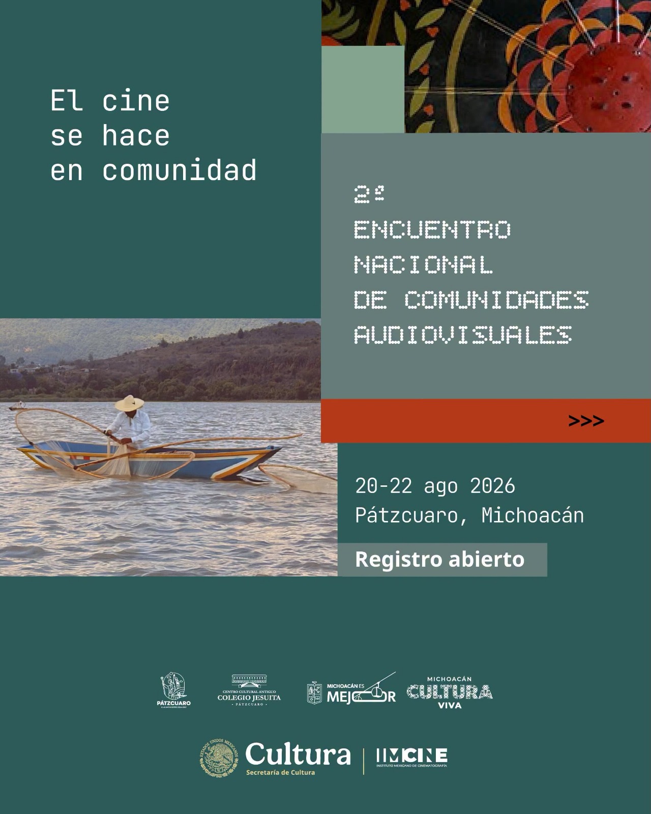 Secum invita al Encuentro Nacional de Comunidades Audiovisuales en Pátzcuaro