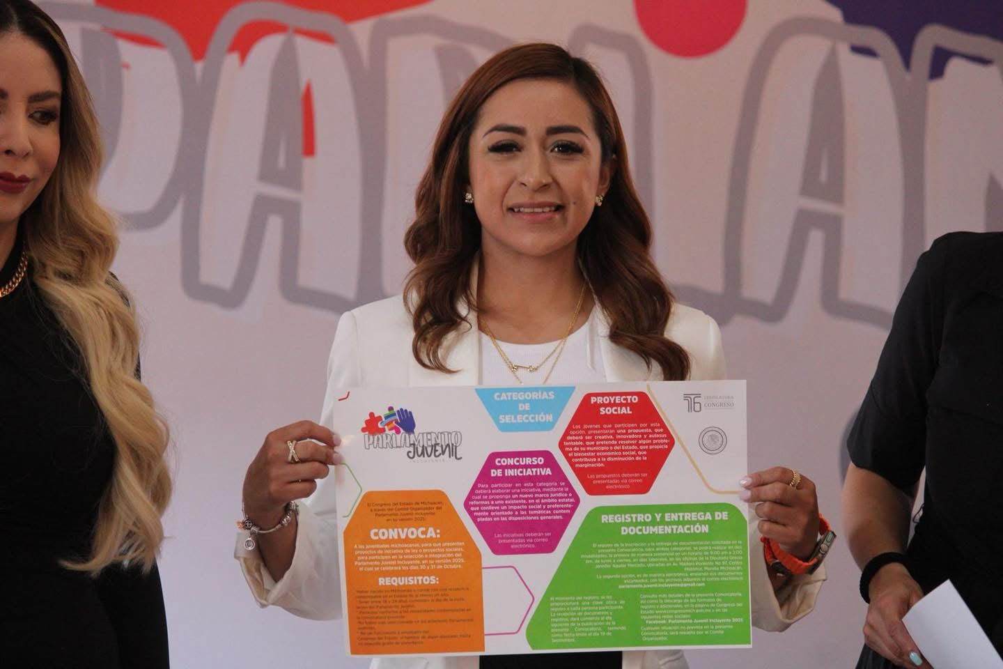 Parlamento Juvenil Incluyente 2026 amplía plazo de inscripción hasta el 14 de agosto: Grecia Aguilar Mercado