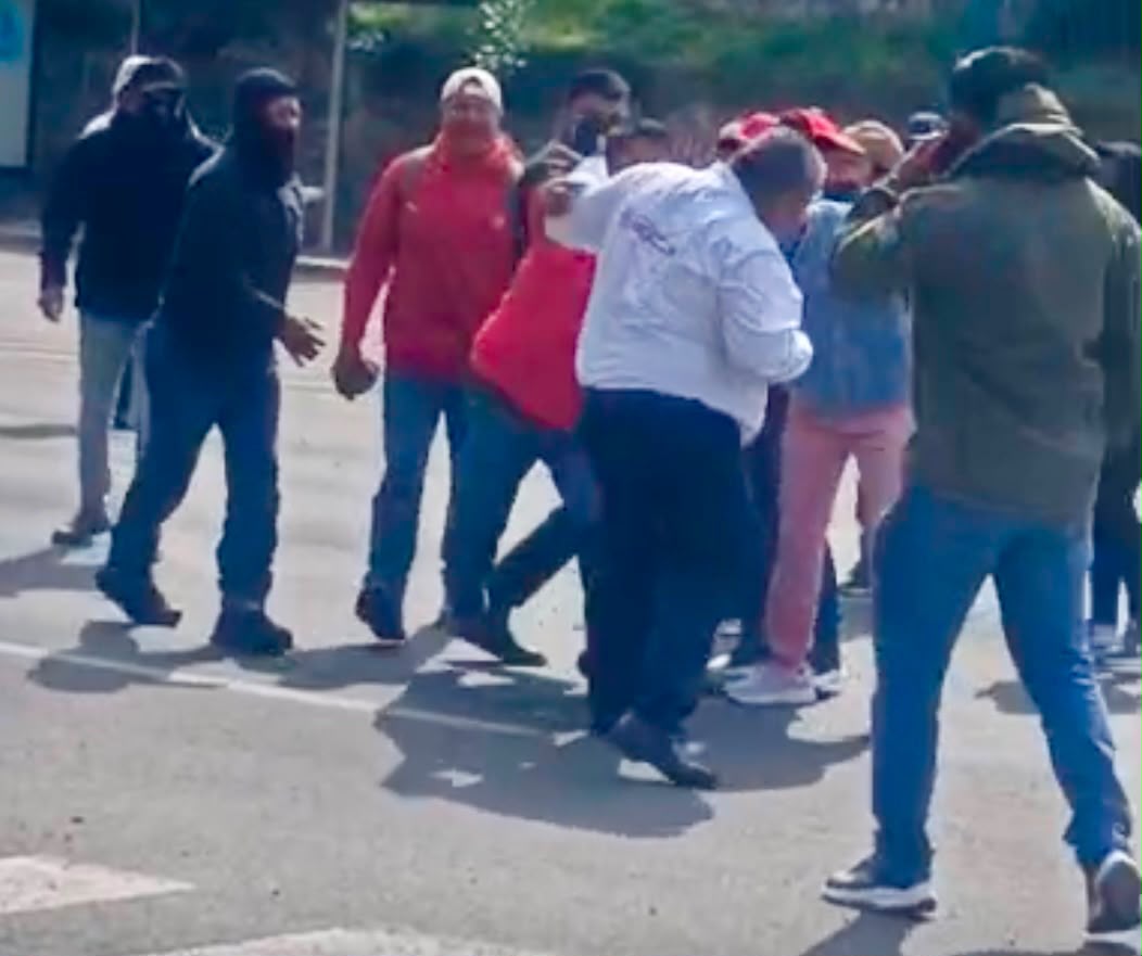 Gobierno de Michoacán condena agresión contra director de Gobernación durante manifestación de comuneros de Arantepacua