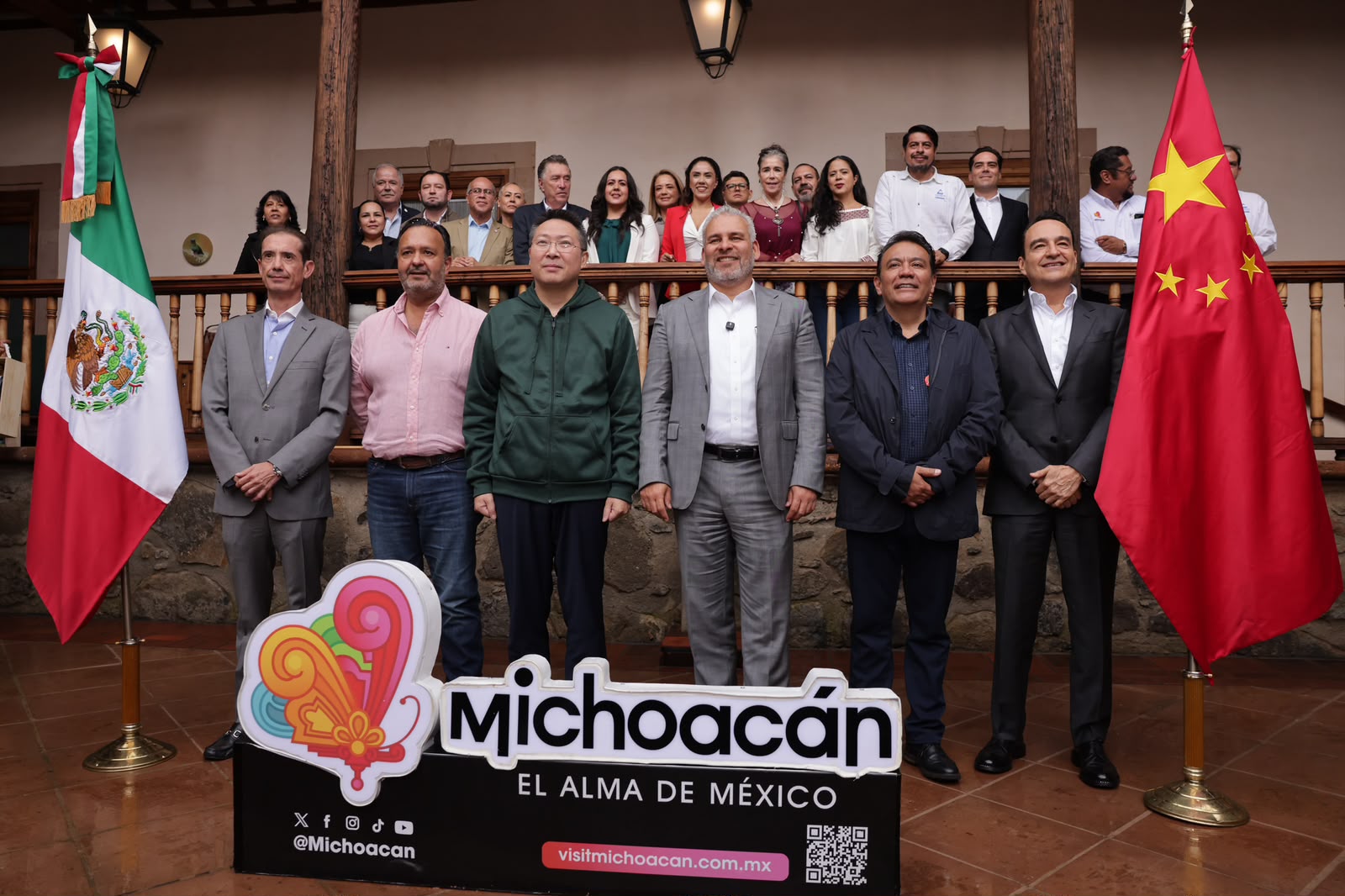 ARB y embajador de China impulsan agenda económica, turística y cultural para Michoacán
