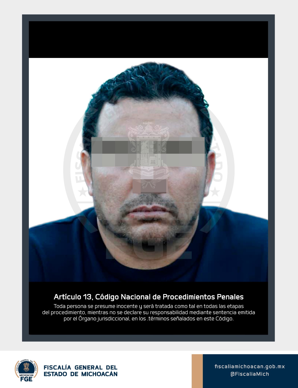 FGE obtiene vinculación a proceso contra Ramón Ángel “N”, alias “R1”, por el homicidio de Carlos Manzo FGE obtiene vinculación a proceso contra Ramón Ángel “N”, alias “R1”, por el homicidio de Carlos Manzo