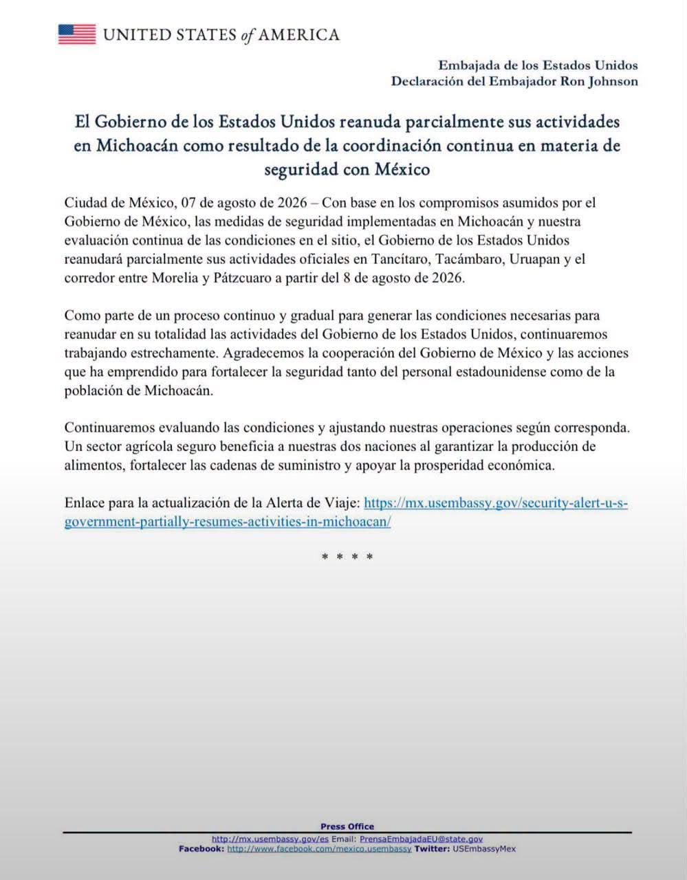 EE. UU. reanudará exportación de aguacate a partir de este sábado 8 de agosto: ARB