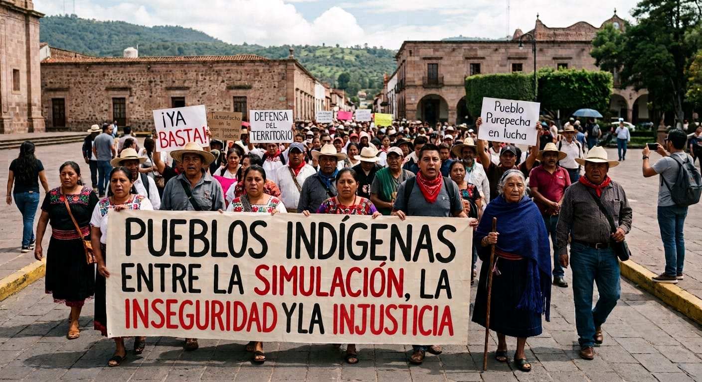 Pueblos indígenas, entre la simulación, la inseguridad y la injusticia Pueblos indígenas, entre la simulación, la inseguridad y la injusticia