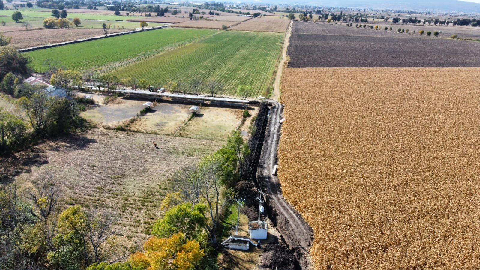 Casi al 100% la tecnificación del Distrito de Riego Morelia-Queréndaro