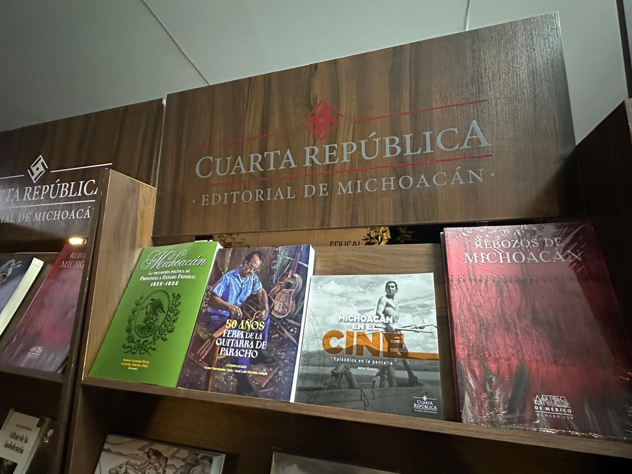 Cuarta República presentará su catálogo de libros en el Museo Nacional de Antropología