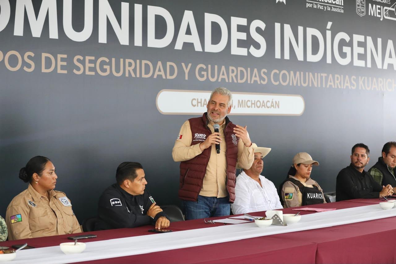 Fundamental seguir coordinados, ustedes son nuestras guías en territorio: Bedolla a Kuarichas Fundamental seguir coordinados, ustedes son nuestras guías en territorio: Bedolla a Kuarichas
