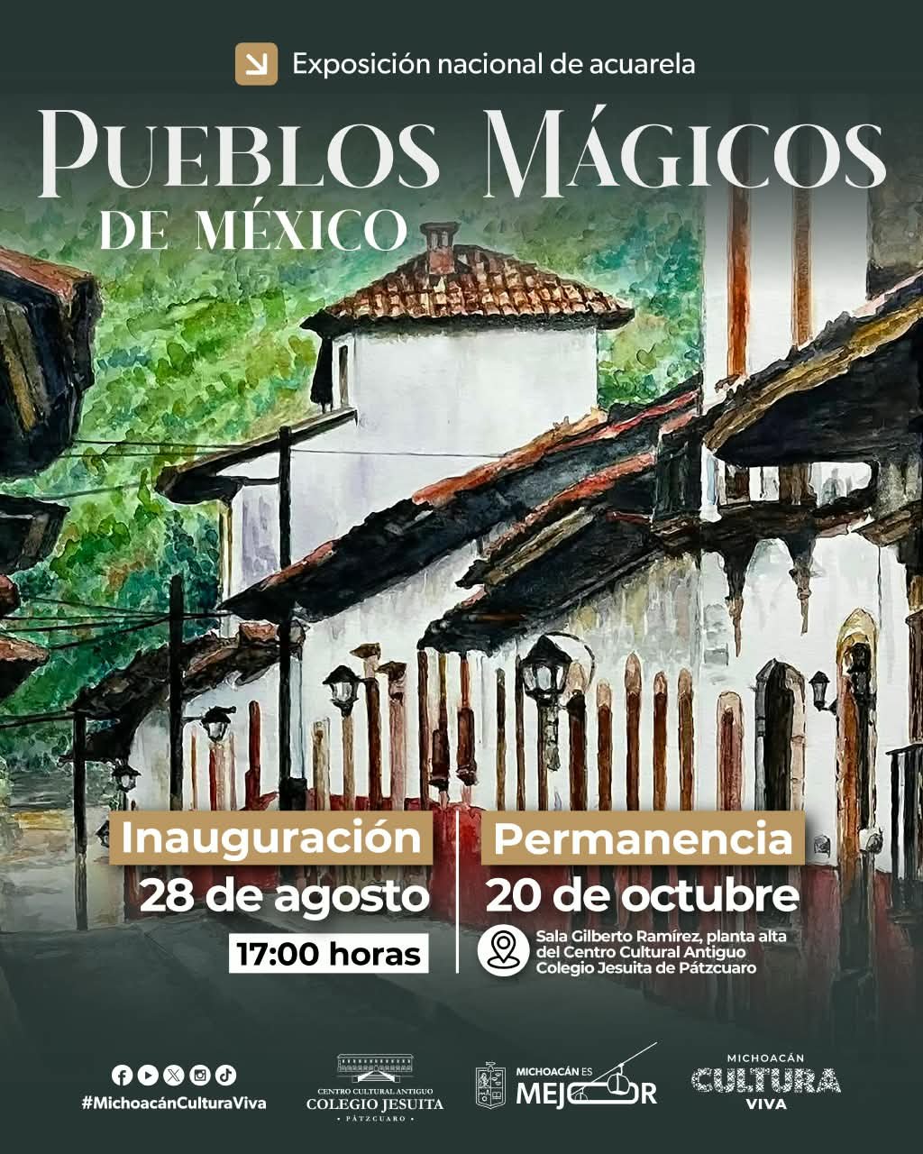 Inaugurarán la exposición “Pueblos Mágicos de México” en el Jesuita de Pátzcuaro