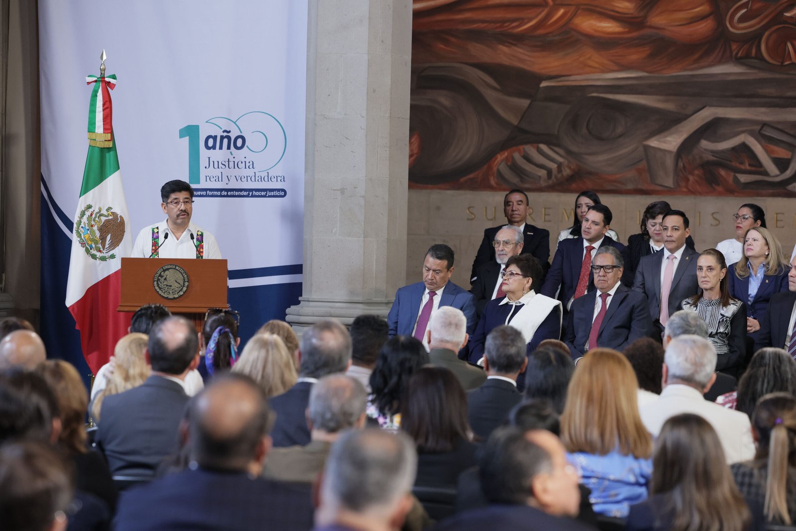 Una justicia más cercana al pueblo de México: ministro presidente Hugo Aguilar Ortiz