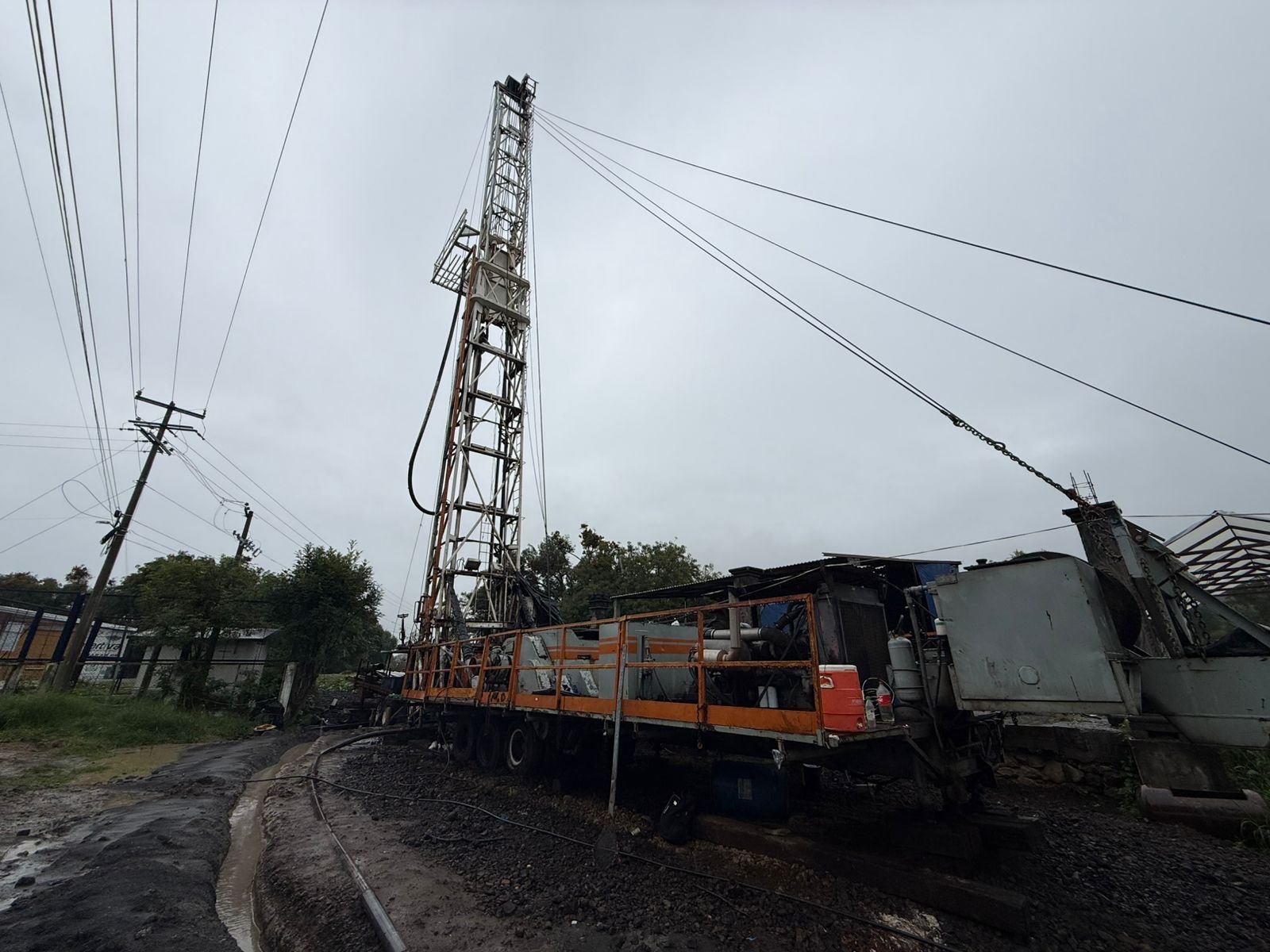 Inicia perforación de pozo profundo en Coeneo para llevar agua potable a la comunidad Inicia perforación de pozo profundo en Coeneo para llevar agua potable a la comunidad