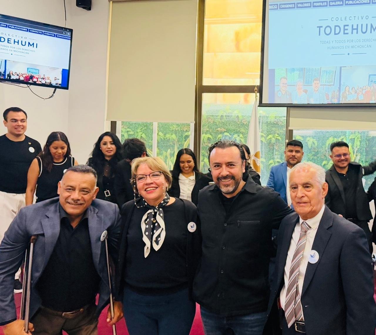 Gilberto Morelos refrenda compromiso con los derechos humanos en Michoacán