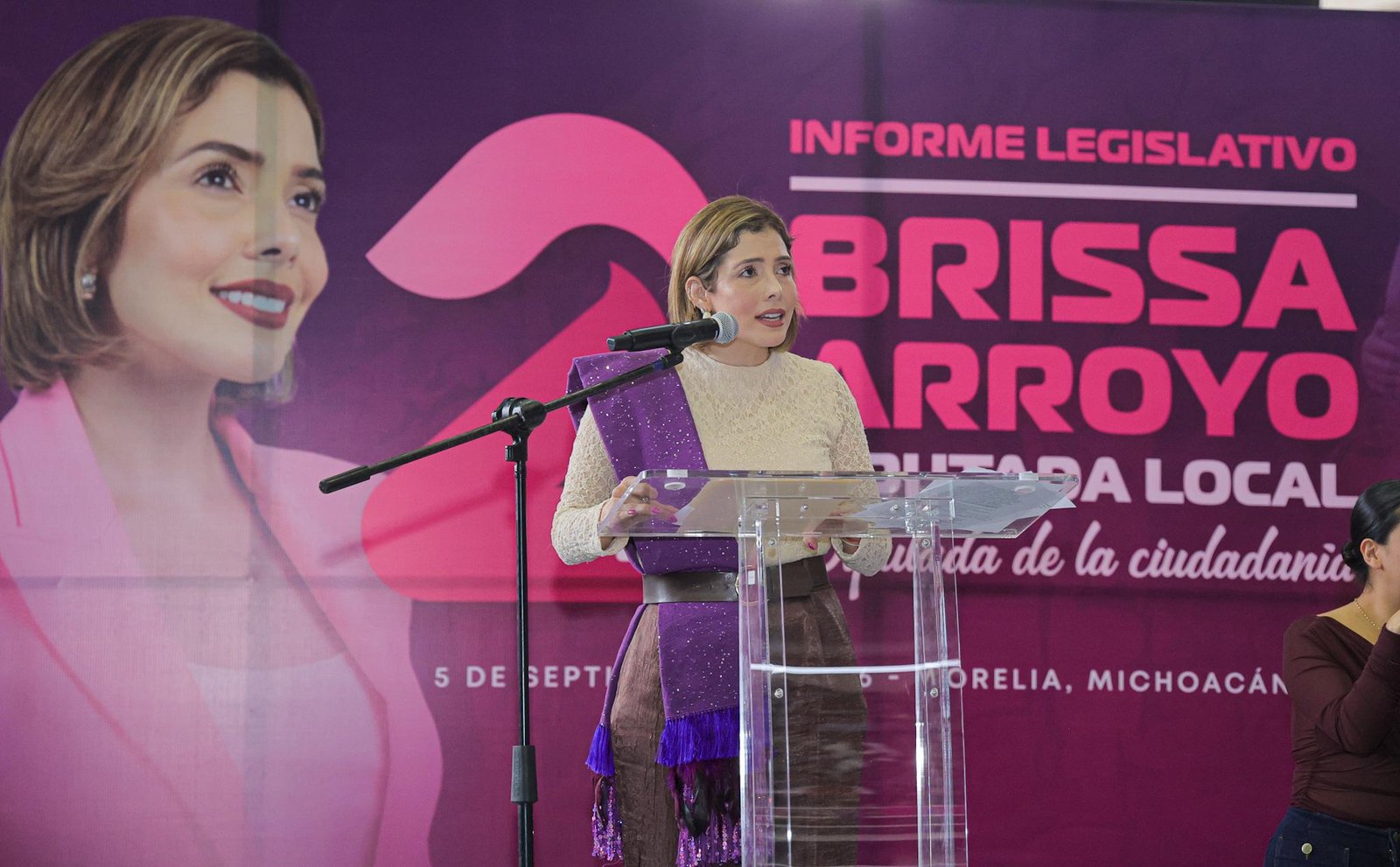 Yo no me pertenezco, soy de la ciudadanía: Brissa Arroyo