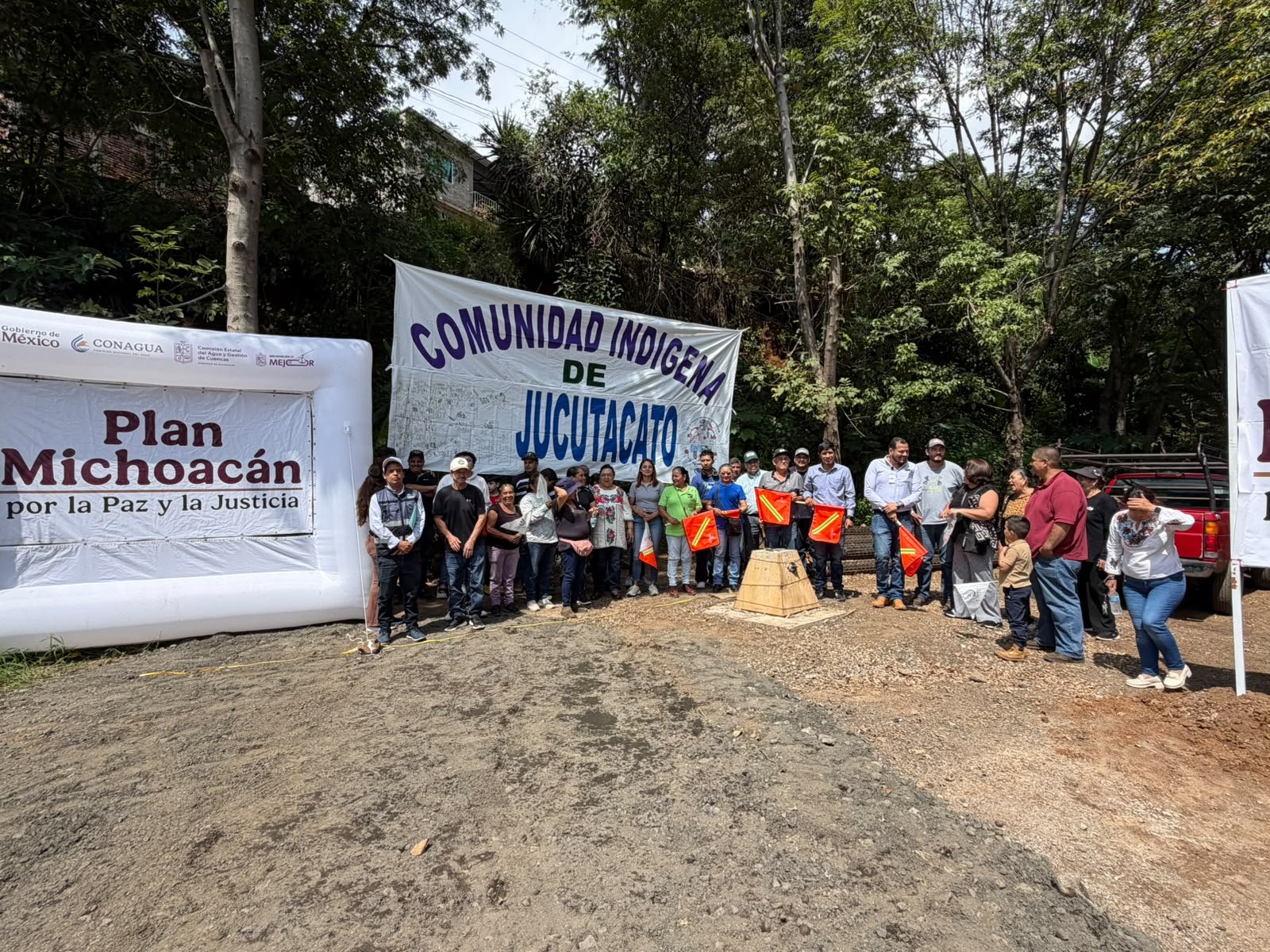 Conagua equipa pozo profundo para fortalecer abasto de agua potable en la comunidad de Jucutacato