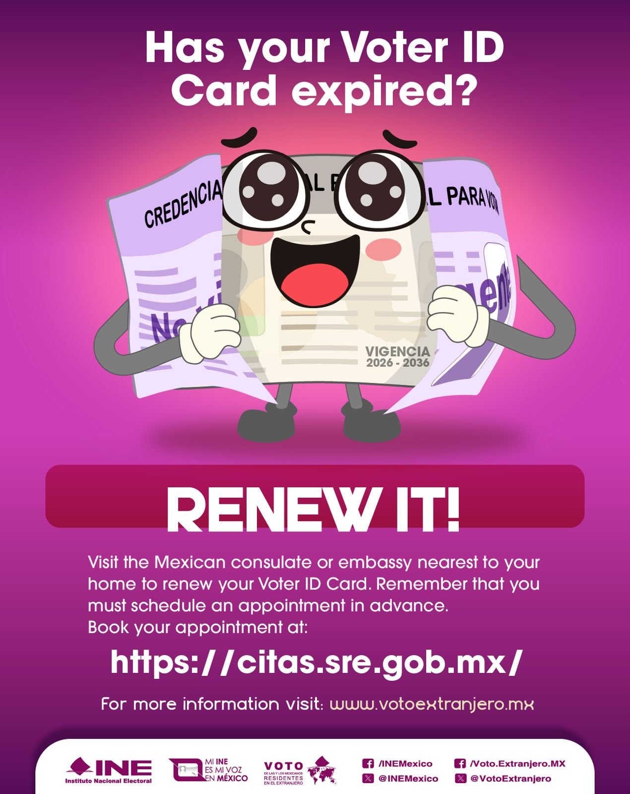 Michoacanas y michoacanos en el extranjero ya pueden prepararse para votar en las Elecciones 2027