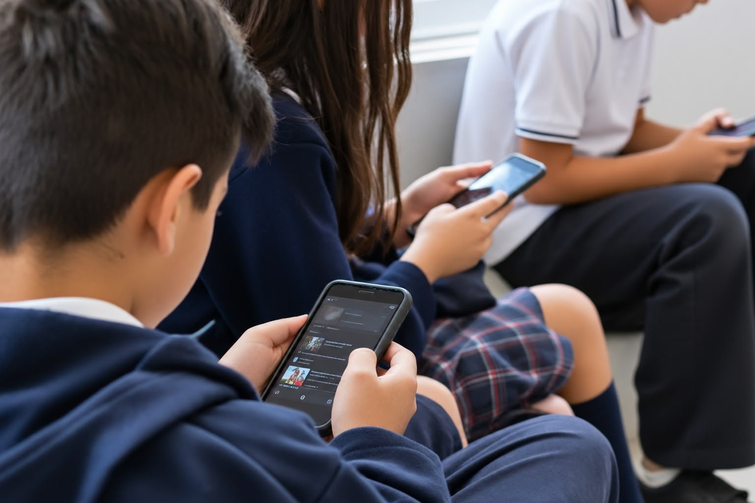 Avalan docentes la restricción de celulares en educación básica Avalan docentes la restricción de celulares en educación básica